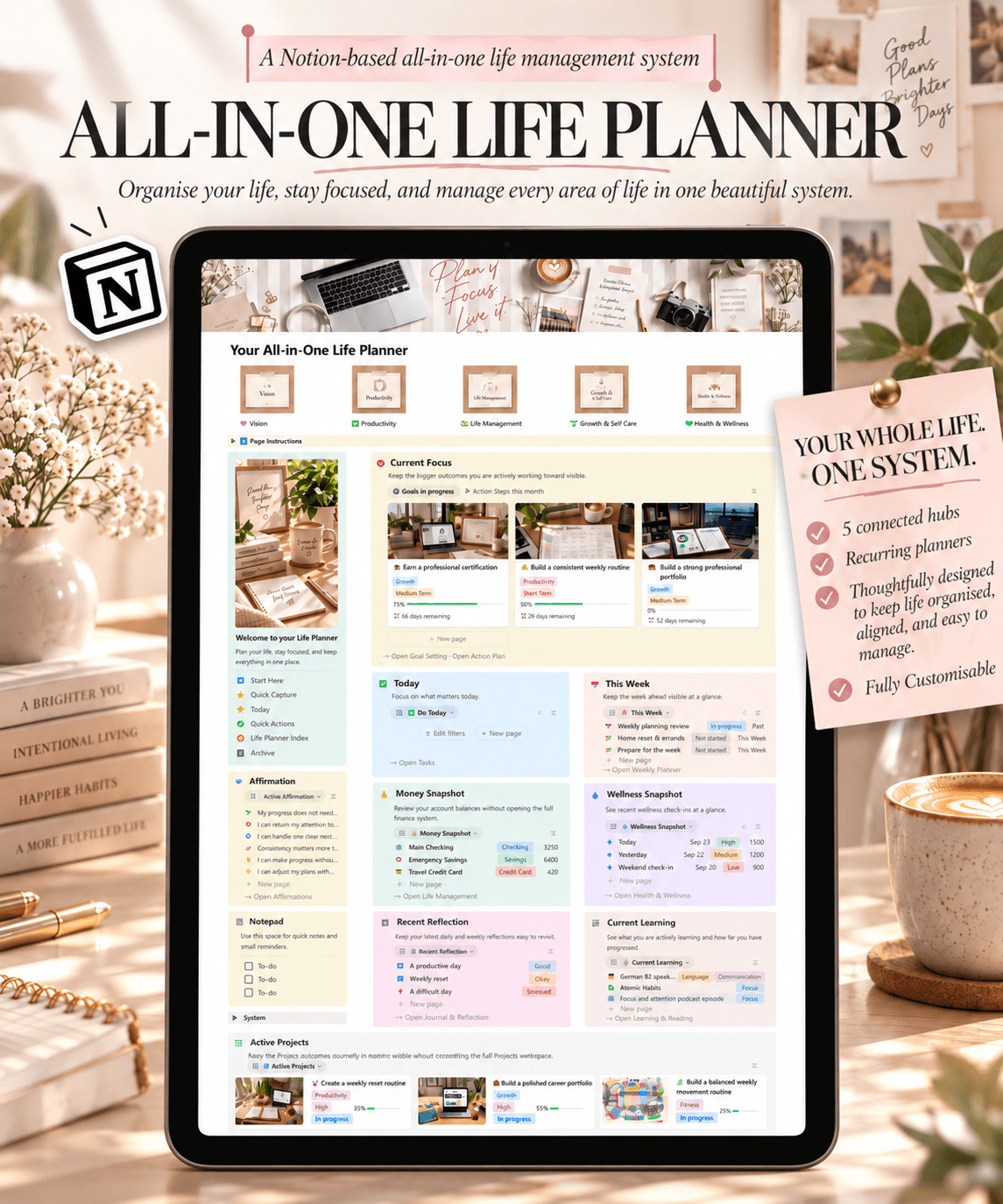 All-In-One Life Notion Planner - My Store